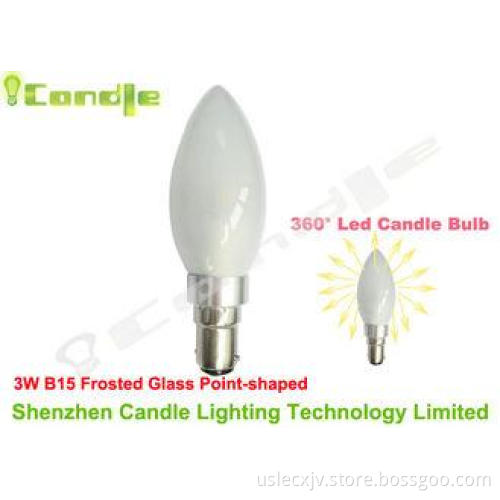 210 - 270lm 3 Watt High Lumen LED Bulb B15 With CREE / Bri